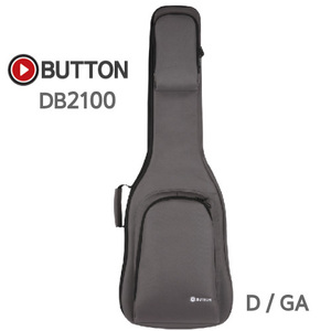 Button 버튼 DB2100 통기타/어쿠스틱기타 소프트 케이스(D/GA 바디용, 그레이)